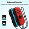 Ремешок на запястье для джойстиков Switch Joycon, регулируемая степень затяжки, спортивный аксессуар, запасные части для ремешка (2 шт.) с доставкой по Душанбе, по Худжанду, по Бохтару и по всему Таджикистану. 1000040485