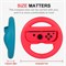 SKEIDO HB-S002 2 шт. Игровой руль, совместимый с джойстиком Nintendo Switch, рулем-рулем NS Switch с доставкой по Душанбе, по Худжанду, по Бохтару и по всему Таджикистану. 1000040490