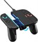 Магнитный зарядный держатель для контроллеров Joycon Switch 2, двойной светодиодный держатель для зарядки контроллера с кабелем USB-C, совместимый с функцией Play and Charge, только для аксессуаров Joycon Switch 2 (черный) с доставкой по Душанбе, по Худжа 1000040508