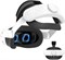 Ремешок для головы Meta Que-st 3/Que-st 3S: Регулируемый ремешок для VR-гарнитуры Ocul-us Que-st 3S — удобная замена ремешкам Elite — VR-аксессуары, совместимые с Que-st 3/3S — снижает давление на голову с доставкой по Душанбе, по Худжанду, по Бохтару и п 1000040516