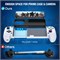 Мобильный игровой контроллер для iPhone/Android с чехлом, портативный геймпад для мобильных игр, со светодиодной подсветкой, улучшенными джойстиками, кнопкой Turbo, накладками на стики, совместим с PUBG/Fortnite с доставкой по Душанбе, по Худжанду, по Бох 1000040543