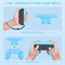 Накладка на руку 2-в-1 для Switch 2 с ремешком на запястье, съемные держатели для контроллеров Joycon, игровые аксессуары, 1 пара (оранжевый + синий) с доставкой по Душанбе, по Худжанду, по Бохтару и по всему Таджикистану. 1000040547