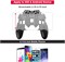 Мобильный игровой контроллер для iPhone и Android, 6-пальцевый игровой джойстик с триггерами L1R1 L2R2, геймпад-джойстик для смартфонов с диагональю экрана 4,7–6,5 дюймов, черный с доставкой по Душанбе, по Худжанду, по Бохтару и по всему Таджикистану. 1000040592