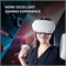HIQUAY VR Маска для лица и линз, совместимая с Meta/Oculus Quest 2, влагостойкая силиконовая маска-подушка для лица для VR-гарнитуры Oculus Quest 2, моющаяся, светонепроницаемая, не протекает (черная) с доставкой по Душанбе, по Худжанду, по Бохтару и по в 1000040715