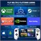 Мобильный игровой контроллер для iPhone/Android с чехлом, портативный геймпад для мобильных игр, со светодиодной подсветкой, улучшенными джойстиками, кнопкой Turbo, накладками на стики, совместим с PUBG/Fortnite с доставкой по Душанбе, по Худжанду, по Бох 1000040739