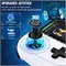 Мобильный игровой контроллер для iPhone/Android с чехлом, портативный геймпад для мобильных игр, со светодиодной подсветкой, улучшенными джойстиками, кнопкой Turbo, накладками на стики, совместим с PUBG/Fortnite с доставкой по Душанбе, по Худжанду, по Бох 1000040739