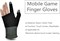 Перчатки Yelajoy с 4 парами пальцев для игр и киберспорта, с накладками на большие пальцы, изготовлены из высокочувствительного наносеребряного волокна. с доставкой по Душанбе, по Худжанду, по Бохтару и по всему Таджикистану. 1000040949
