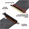 LINKUP - Кабель-райзер Ultra PCIe 4.0 X16 [протестировано для RTX4090 RX6950XT x570 B550 Z690] Экранированный, вертикальный, для игр, PCI Express Gen4, универсальный, 90-градусный разъем "мама" (20 см), совместим с 3.0 Gen3 1000042604